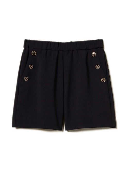 Bermuda bambina nero TWINSET Kids | 251GJ2QN500006